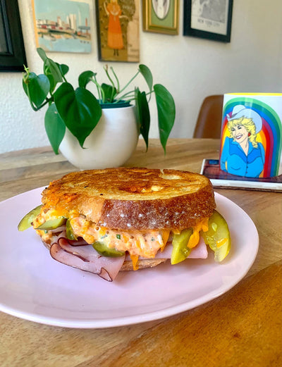 Pimento Cheese and Fried Green Tomatoes