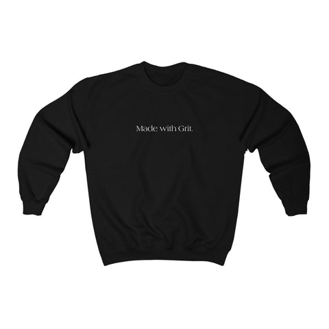 Made with Grit Black Sweatshirt