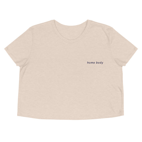 Home Body Crop Tee